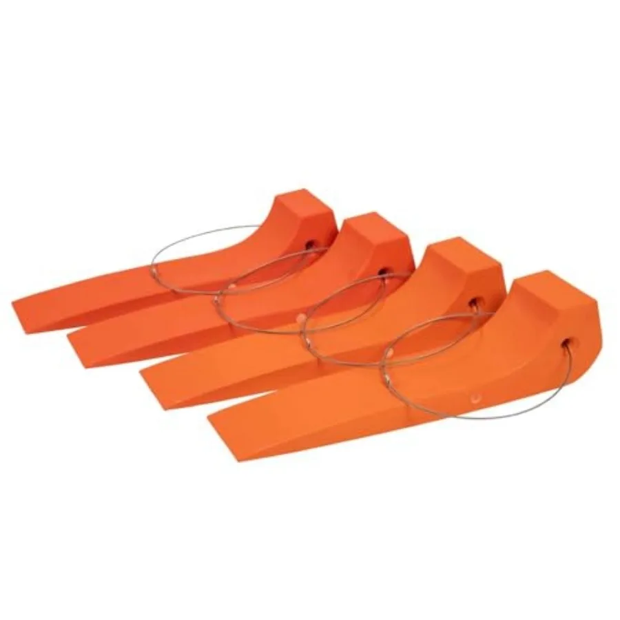 

4 Pack Tire Skates for Tow Truck Wrecker Rollback Carrier Safety