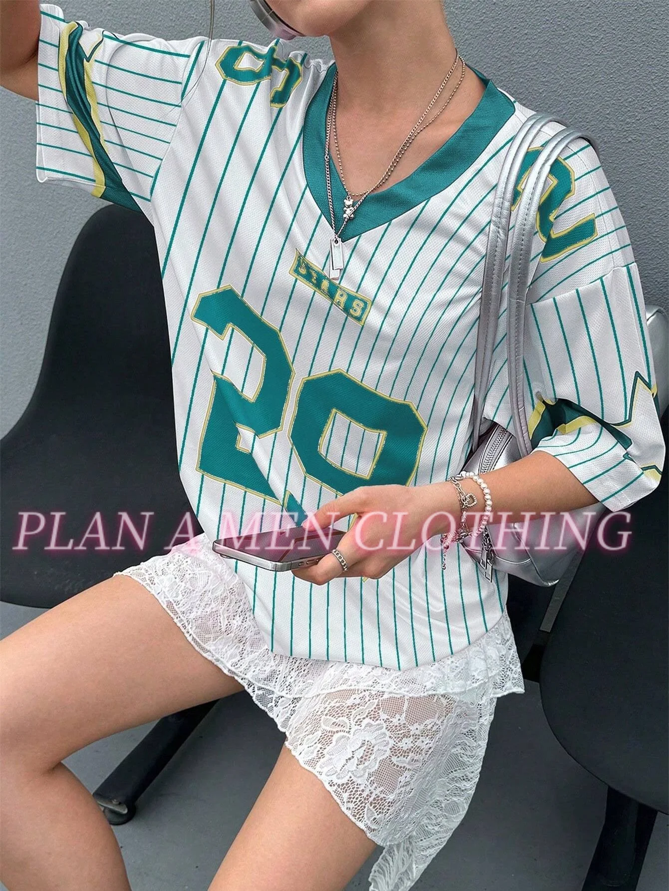 Stars Number 29  Print 3 color T-shirt Women Summer Retro American style Casual Short Sleeve  Girl  Tops  Streetwear Sexy Tees