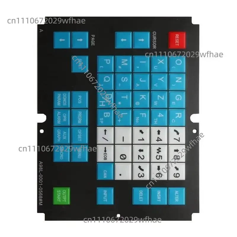 Keypad Button Industrail Membrane For FANUC A98L-0001-0568#M Overlay Film