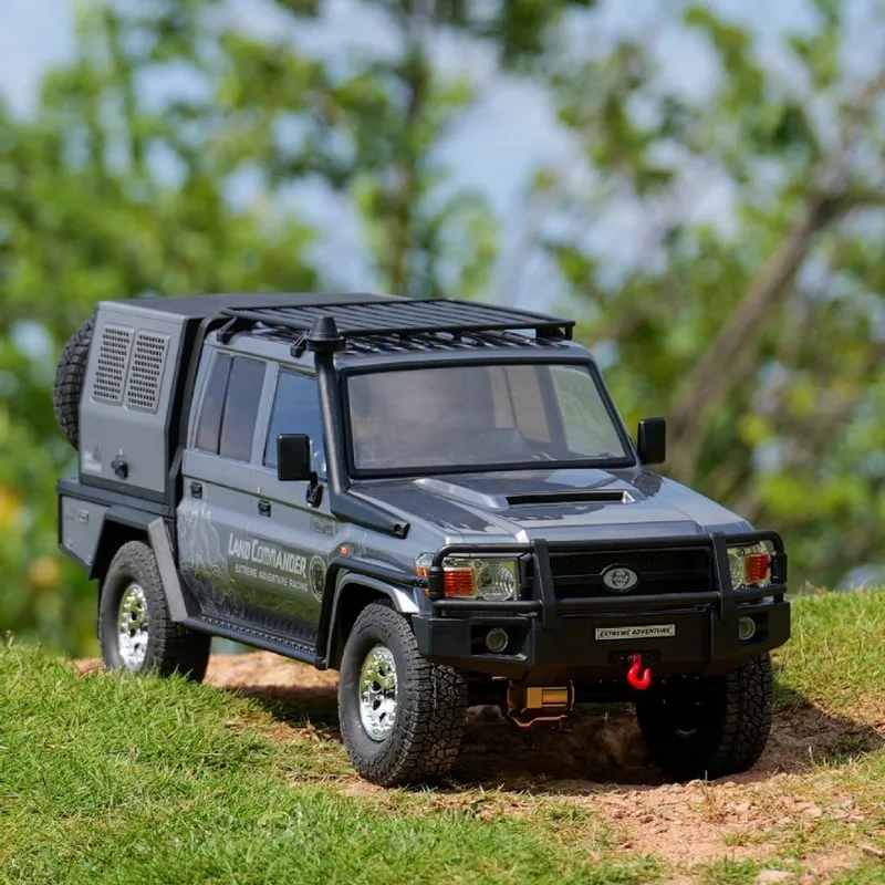 

RGT EX86160 1/10 Land Cruiser LC79 Commander RC Crawler 2-Speed w/ Diff Lock & Light Kit 4WD Electric Rock Climber