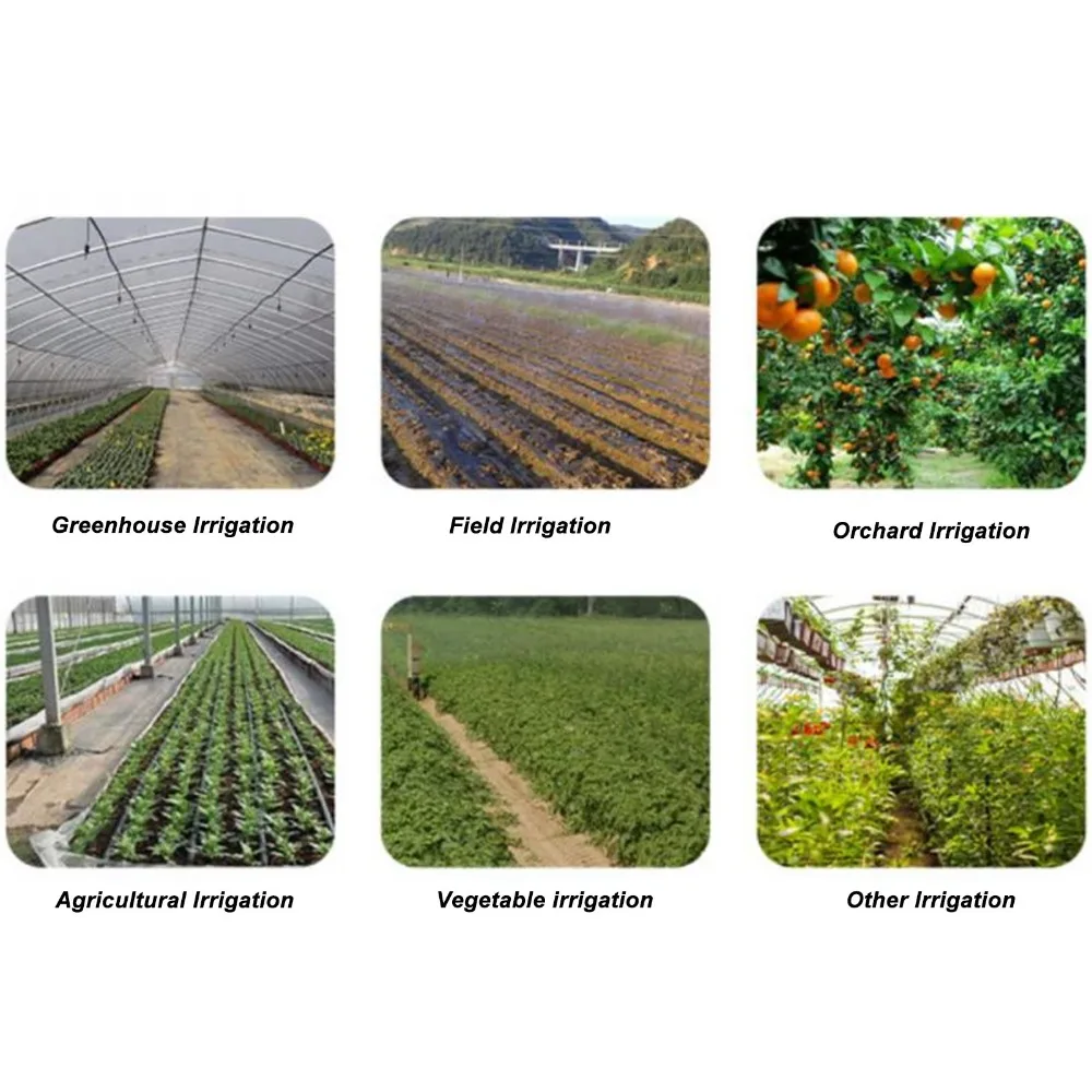 Heavy Duty Irrigation Fertilizer Injector Efficient Plastic Fertilizer Injector 2m Length Hose Steel Wire Hose