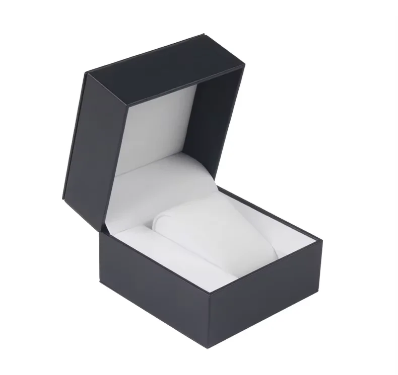 High-grade PU leather watch box Creative flip car line watch box jewelry box Customizable table box packaging box
