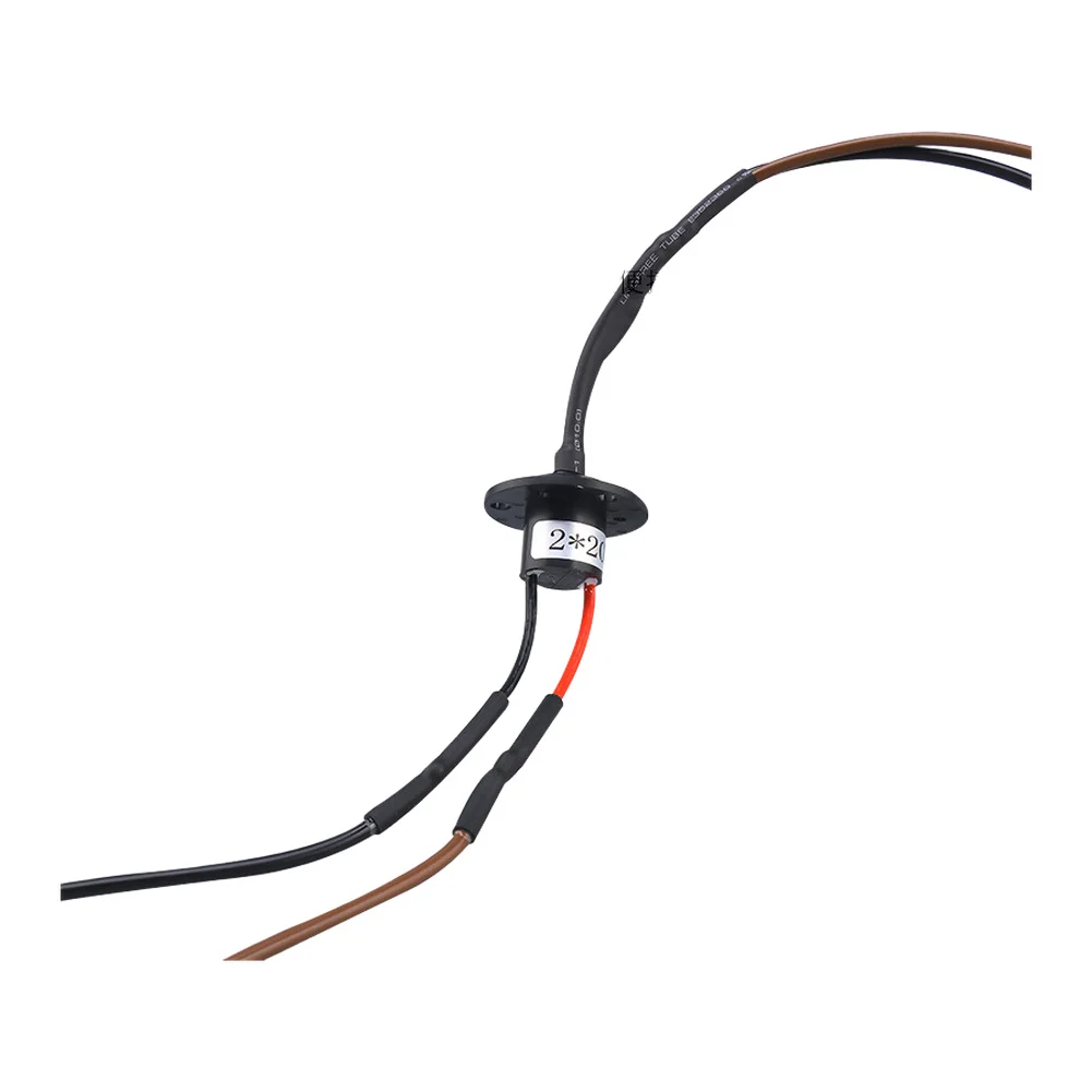 22mm Slip Ring for Powered Dining Table Mechanisms 20A 30A Current 240VDC Voltage 360 Degree Rotation and IP51 Dust Protection