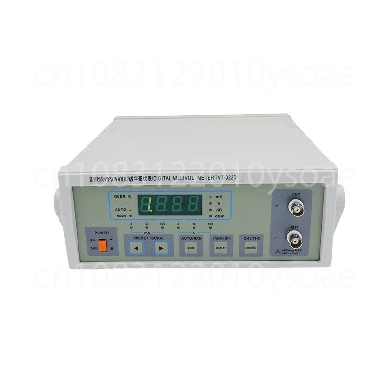 TVT-321 Single Needle Double Needle AC Millivolt Meter TVT-322D Digital Display Millivolt Meter Voltage Detection