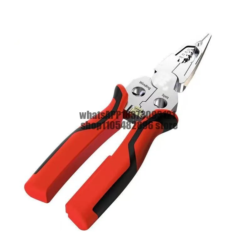 Anti-rust wire stripping pliers Electric special wire clippers Wiring cable cutting wire crimping pliers Multifunctional