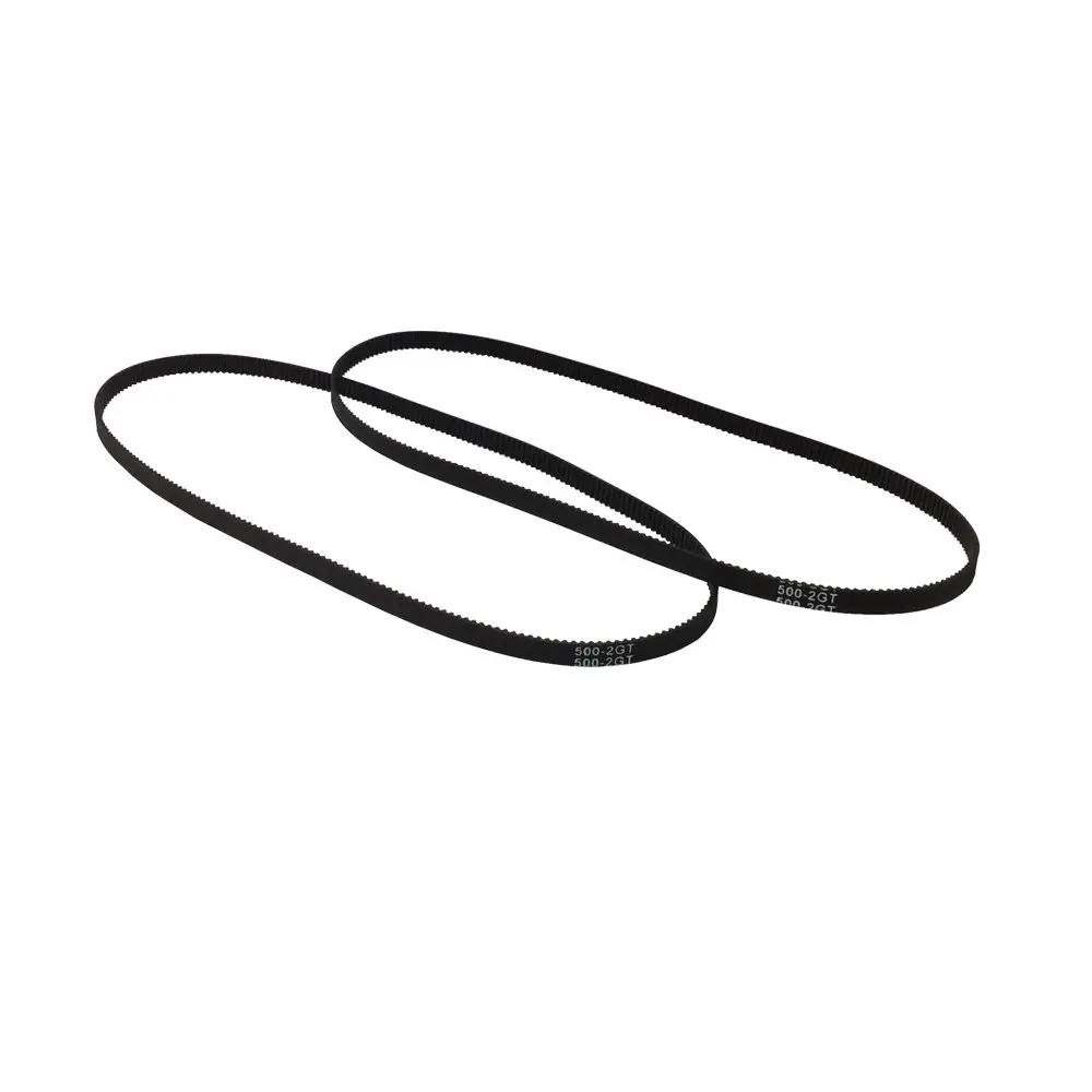 

2GT Rubber Timing Belt 480-2GT-6 L=480mm W=6mm 240 Teeth in Closed Loop for 3D Printer Pack of 2pcs