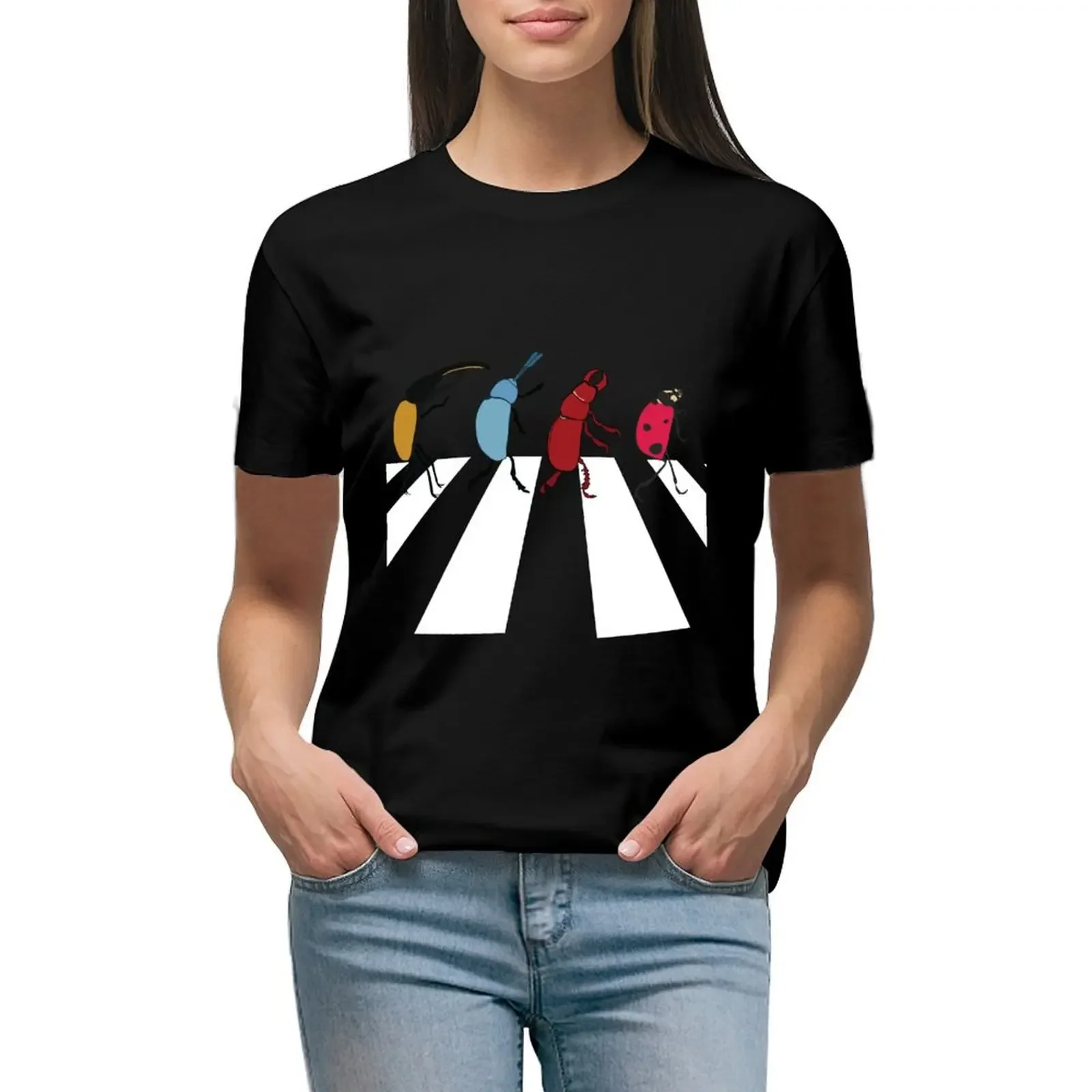 

the beetles T-Shirt aesthetic clothes sweat Aesthetic clothing new edition t shirts for Women