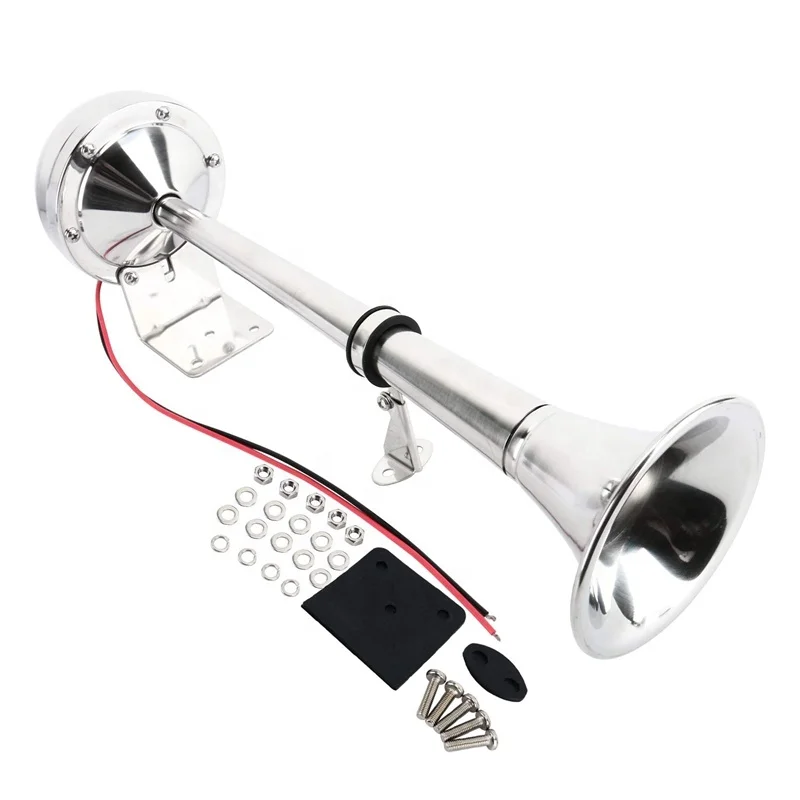 

12 V Marine Boat Stainless Steel Single Speaker Horn Low Tone