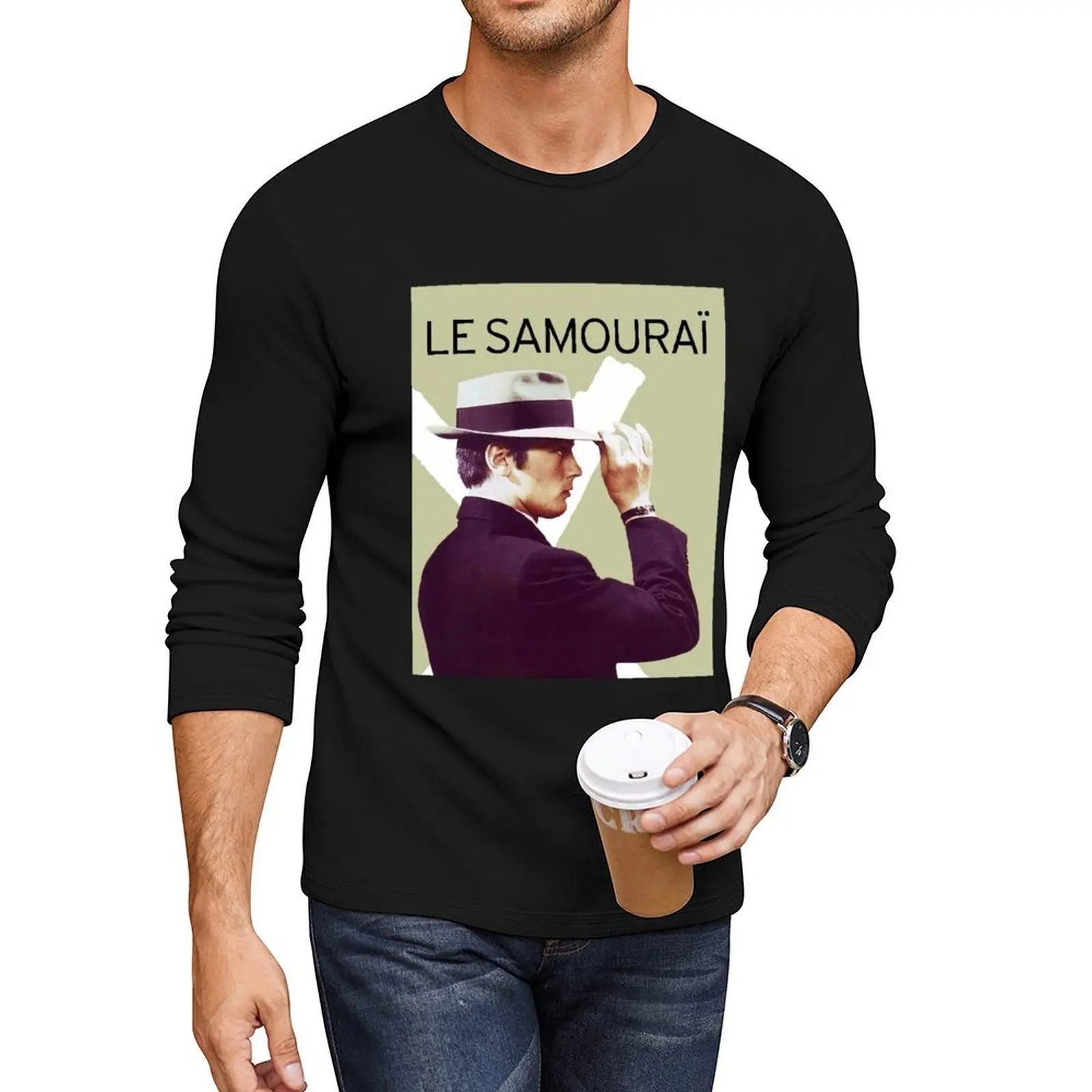 

Le Samoura Long T-Shirt plain t-shirt boys white t shirts new edition t shirt black t shirts shirts for men cotton