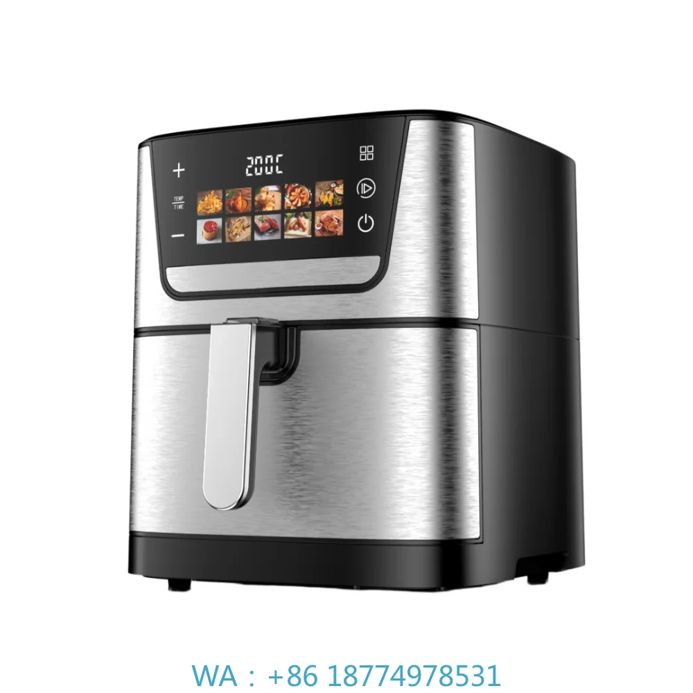 1. 8.5L Stainless Steel Smart Oil-Free Cooking Station Digital Hot Air Energy Saving Layout Popular Bulk Supply For Food Baking