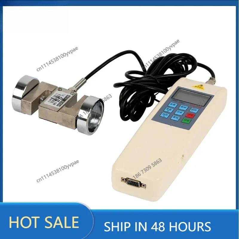 S type external digital push-pull force meter HF-500K spring tension stress testing instrument testing machine dynamometer
