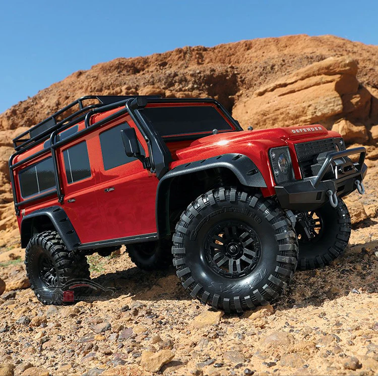 Автомобиль для скалолазания с дистанционным управлением Traxxas Trx4 Defender Rc Альпинистский автомобиль Электрический 4wd Радиоуправляемый автомобиль Rc для взрослых Профессиональная модель Багги