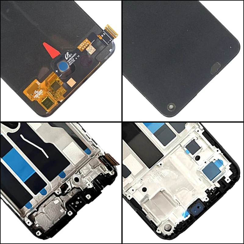 Super AMOLED For Oppo Reno7 5G CPH2371 LCD Reno 7 5G Display LCD Display With Frame Touch Screen Digitizer Assembly Parts