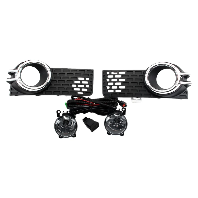 For Suzuki Ignis 2018- 2020 Car Front Fog Lamp Complete Kit With Cover Wiring Harness Switch 12V Waterproof Driving Fog Light