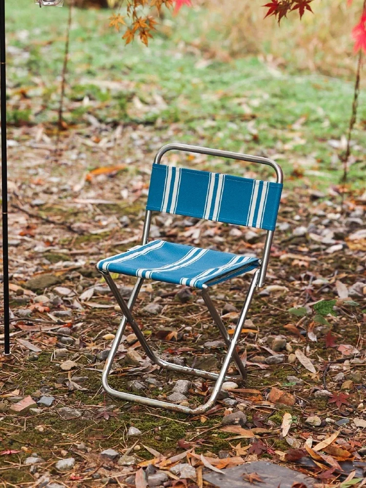 Outdoor exquisite camping backrest Mazar lightweight portable folding chair, casual fishing chair