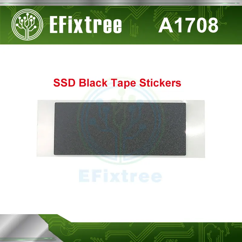 Laptop SSD sticker A1708 SSD black Tape sticker for Macbook A1708 SSD repair and installation