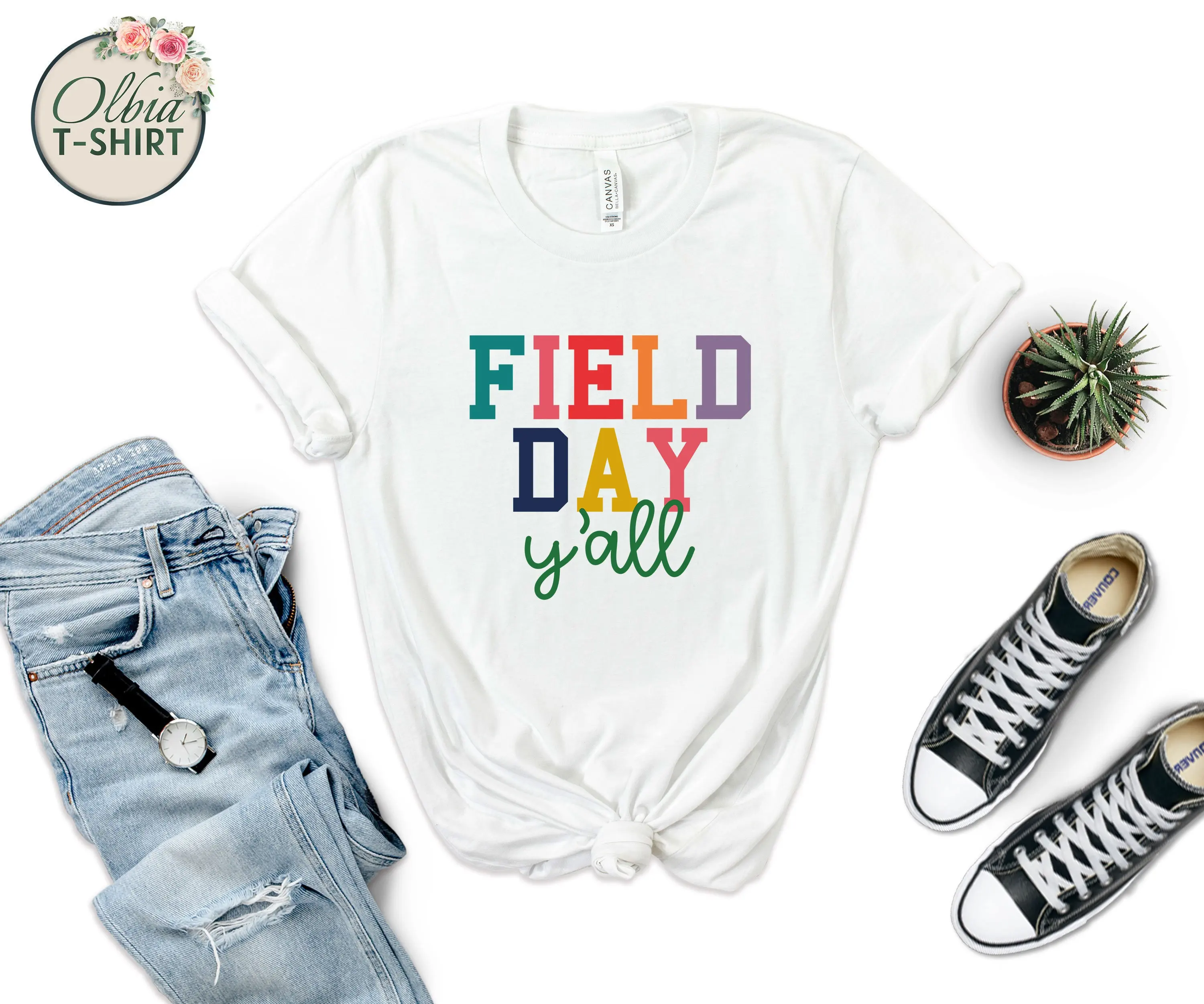 School Field Day T Shirt Y'All Fun Last Of S For Teacher End