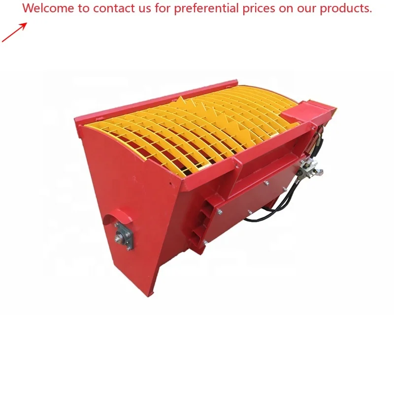 

Front Loader Cement Mixer Tube Convor Bucket Tractor Attachments With Machine Pump Mix Motor As Core Component
