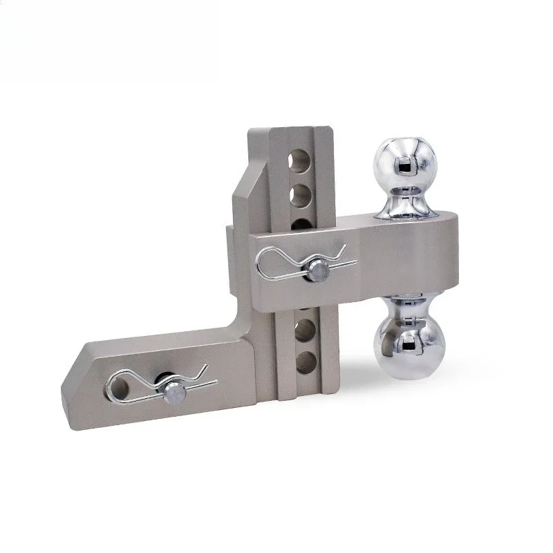 Trailer Arm Aluminum Alloy Adjustable Trailer Arm Porous Position High Strength Double Ball Trailer Arm