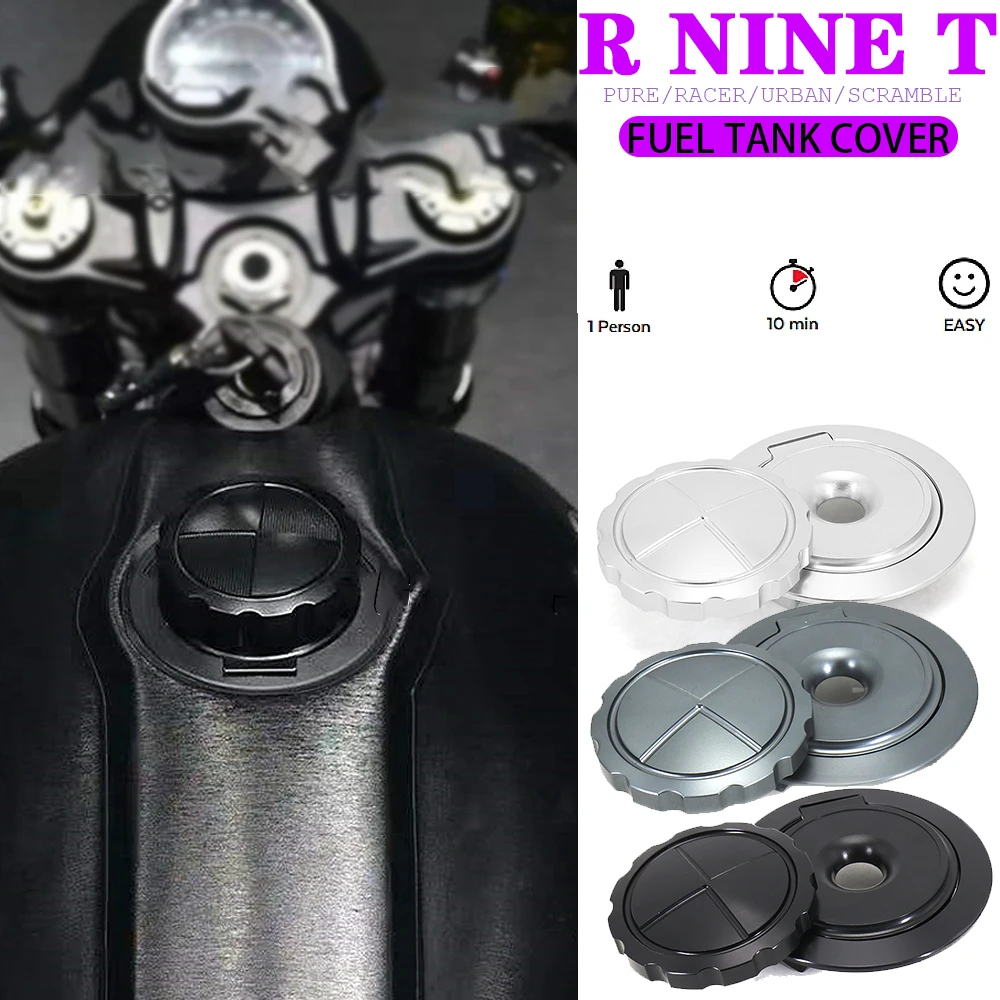 

Motorcycle Accessories For BMW R9T R NINET Pure R NINE T Racer R nineT Scramble Urban G/S Aluminum Fuel Tank Cap Gas Tank Cover