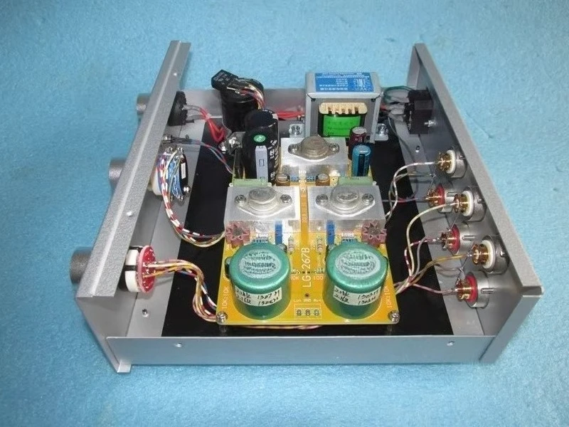Germanium Tube Single-Ended Class A Input Preamplifier Headphone Amp, Static Current Over 200mA, HiFi Audio