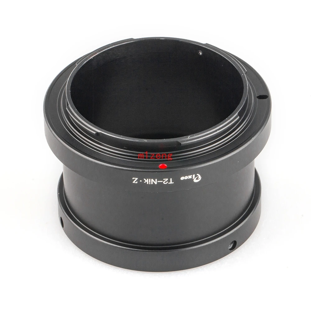 T2-N/Z Adapterring für T2 T-Mount-Objektiv an Nikon Z Z5 Z6 Z7 Z9 Z30 Z50 z6II z7II Z50II Z fc N/Z Vollformatkamera