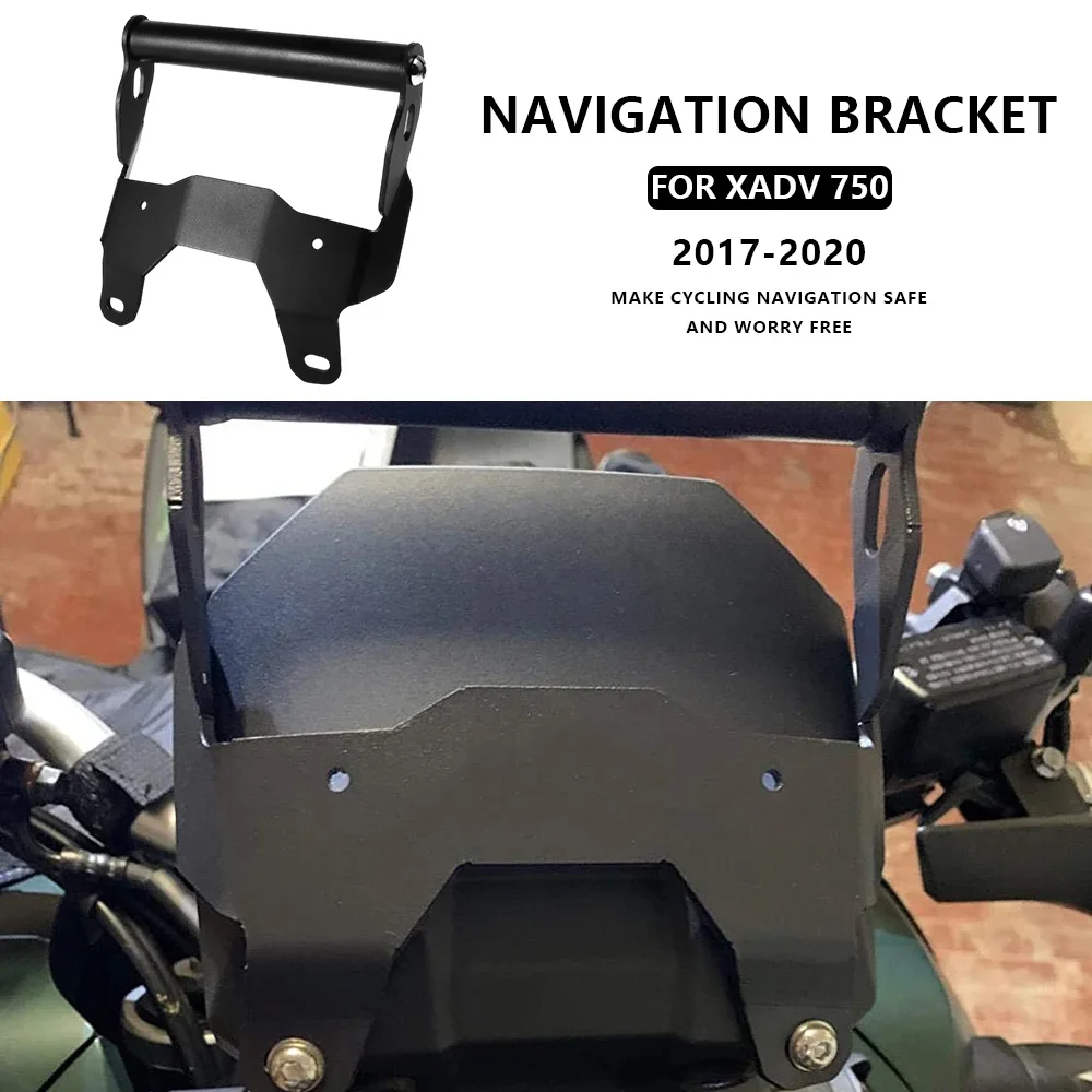 

Для HONDA XADV 750 2017-2020 аксессуары для мотоциклов, держатель для телефона, подставка, кронштейн для GPS-навигационной пластины