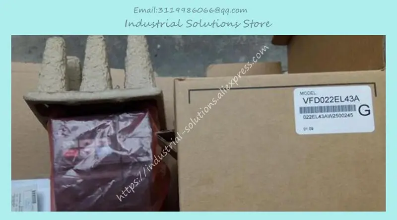 VFD004EL21A VFD007EL21A VFD007EL23A VFD015EL21A VFD022EL21A VFD002EL11A VFD004EL11A VFD007EL11A VFD002EL Inversor nuevo Original