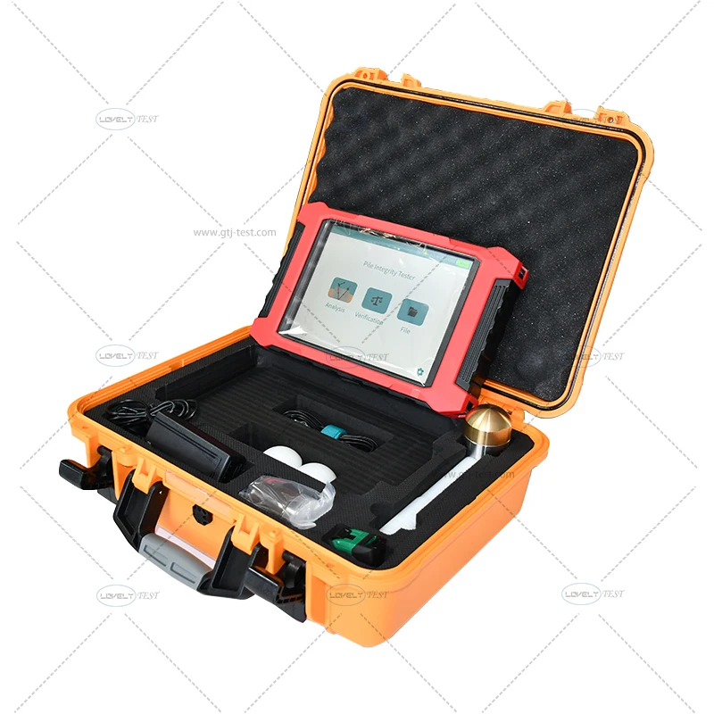 Portable Pile Integrity Tester for Construction Non-Destructive Pile Testing Equ