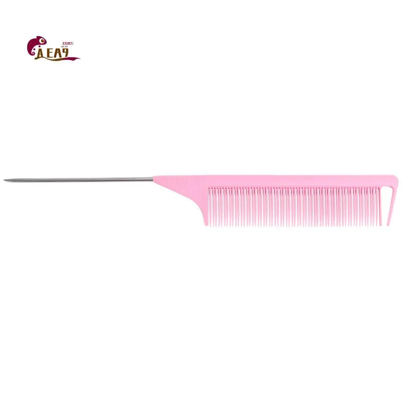

AEA9-30 шт. расческа с пробором для косичек, расческа с крысиным хвостом, стальная булавка, крысиной хвост, термостойкие расчески из углеродного волокна