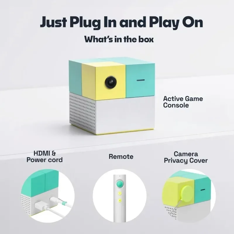 

Interactive Family Fun Games with Gesture Control A I Mo tion Tracking Video Game Con sole,