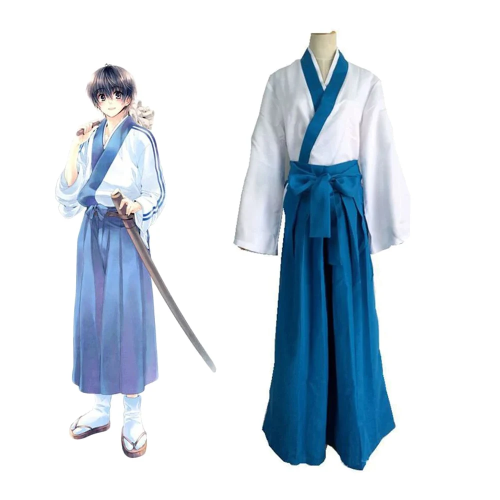 Anime GINTAMA Shimura Shinpachi Cosplay Costume Gintama Roleplay Fantasia Halloween Carnival Party Cloth For Disguise Role Play