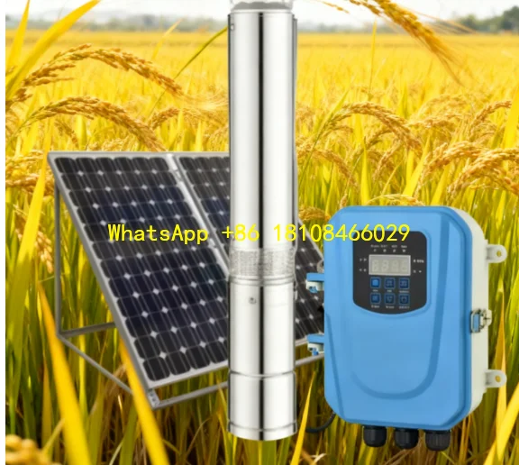 

DC Solar Submersible Pump Flow Rate:5.5M3/h Head/Well Depth:255m for the High-temperature Open-air Environment in Hilly Areas