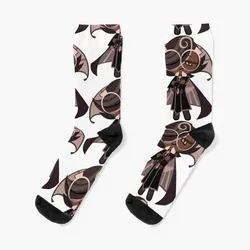 Espresso Cookie Rugby Socks para homens e mulheres, Cookie Run Kingdom, Muitas meias