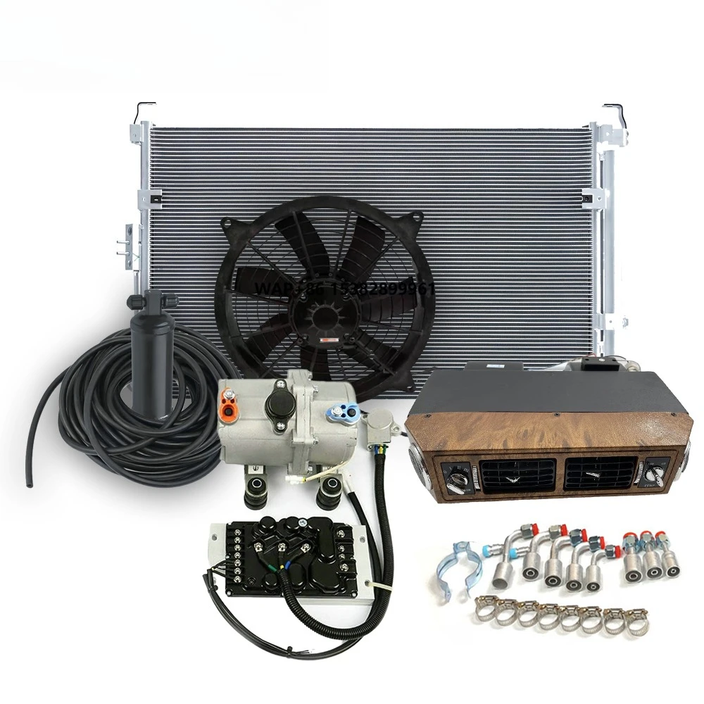 

A/c 12v Kit Electric Compressor Set Auto Ac air Ac Under Dash Kit Evaporator 12v Car air Conditioner Kit