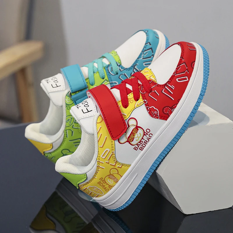 

2025 hot new spring and fall breathable casual board shoes children's shoes sports shoes fashionable hundred children's shoes