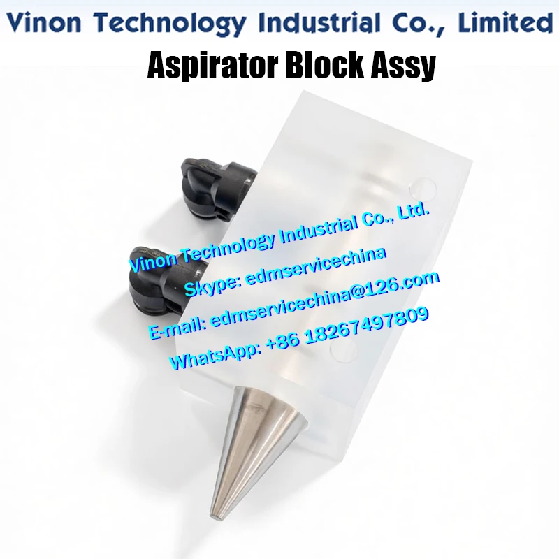 Aspirator Block Assy,Aspirator Block,Aspirator,Aspirator Nozzle Grooved,Aspirator Nozzle,Collar for Accutex HA5W001A,MA5W038A1