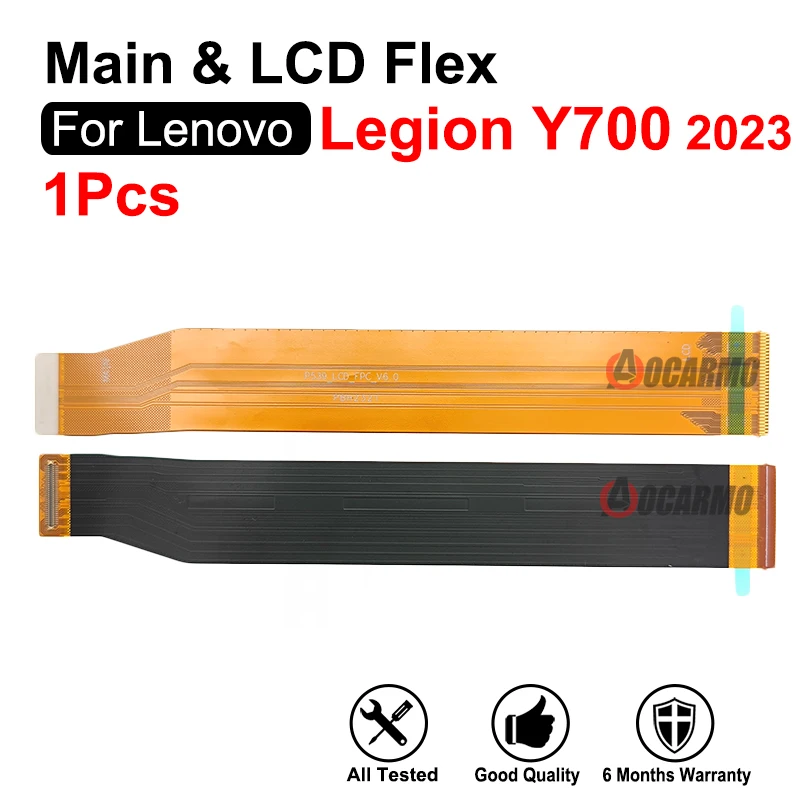 For Lenovo Legion Y700 2023 LCD Screen Connector Main Board Motherboard Flex Cable Repair Replacement Parts