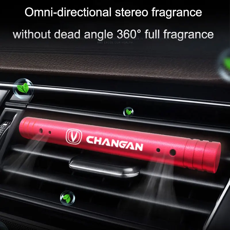 Car with logo air outlet Perfume clip For Changan CX70 CS55 CS75 Plus CS35 CS95 Filter Bunper CS15 Alsvin Eado CX20 Accessories