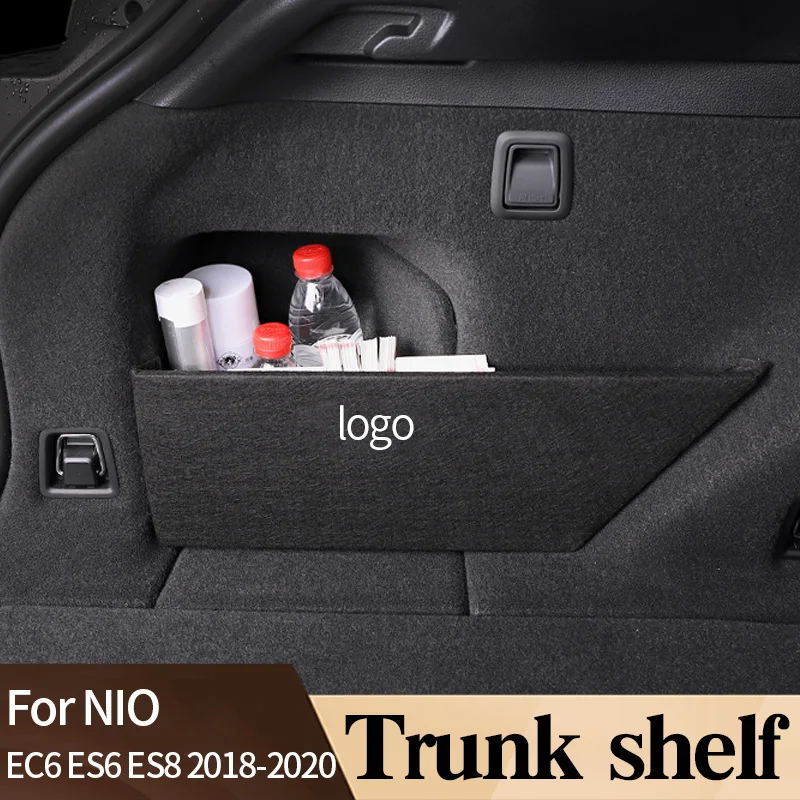 Trunk Shelf For NIO EC6 ES6 ES8 2018-2020 Felt Storage Anti-clutter And Anti-dirty Durable Protection Decorative Accessories