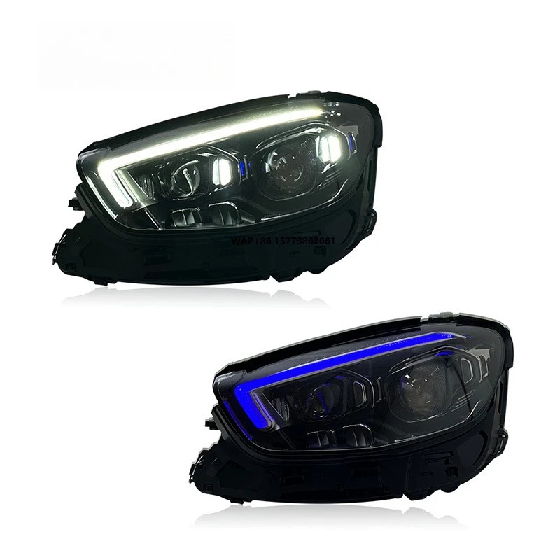 

Комплект из 2 светодиодных фар для автомобилей, подходят для систем освещения E-Class W213, в сборе, для E260, E300