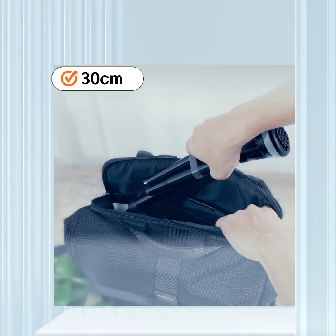 Picture 6: Folding Durable Cane Retractable Crutch Telescopic Walking Stick Foldable Portable Canes Professional Design Lightweight
