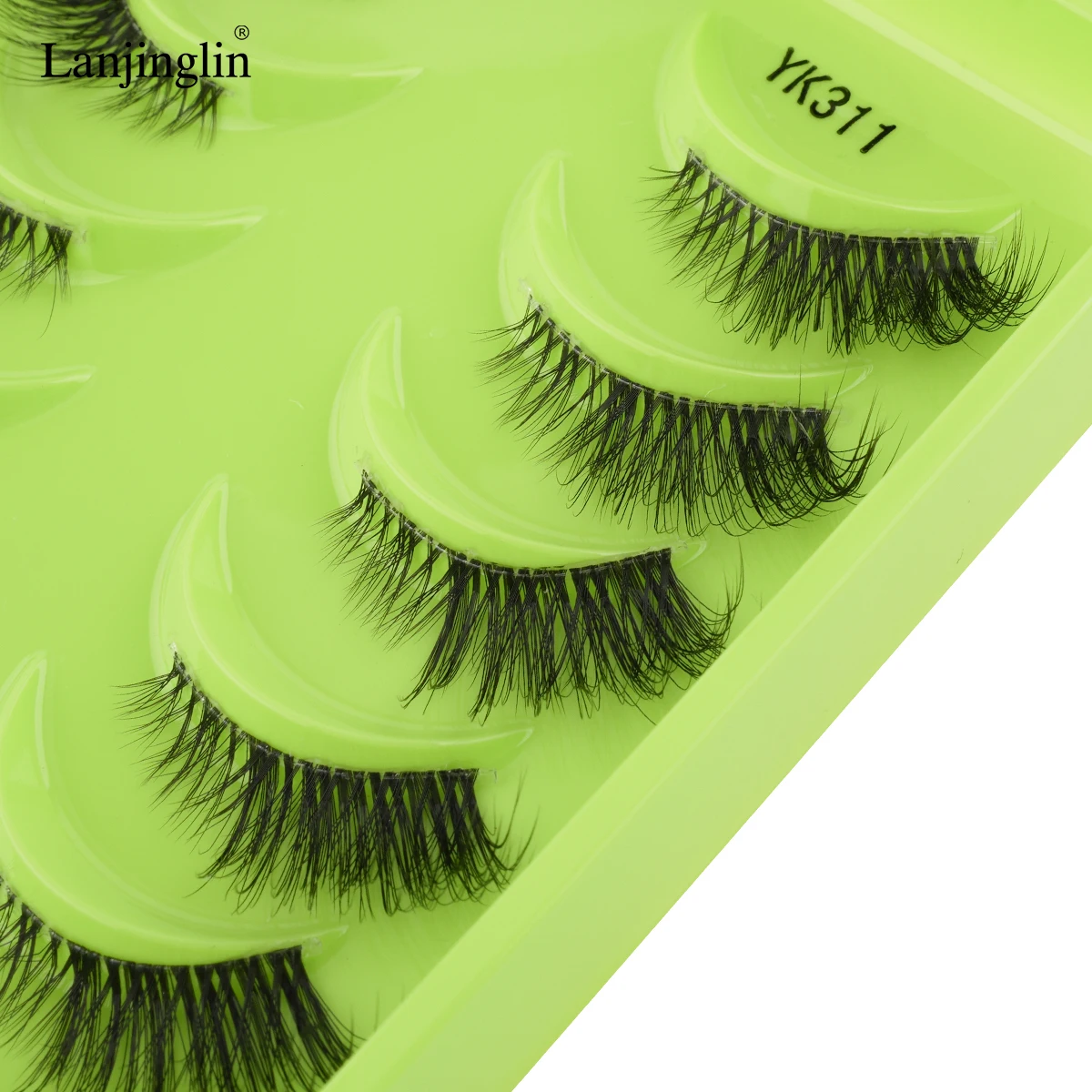 False Eyelashes 3/10 Pairs Cat Half Lashes Natural Long Wispy 3D Mink Eye Lashes Makeup Tool Fluffy Faux Cils maquillaje cilios