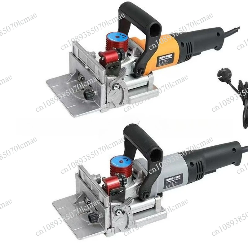 Portable Lamino Invisible Parts Slotting Machine Woodworking Punching Furniture Cabinet Connector Wood Routers Maker Tool