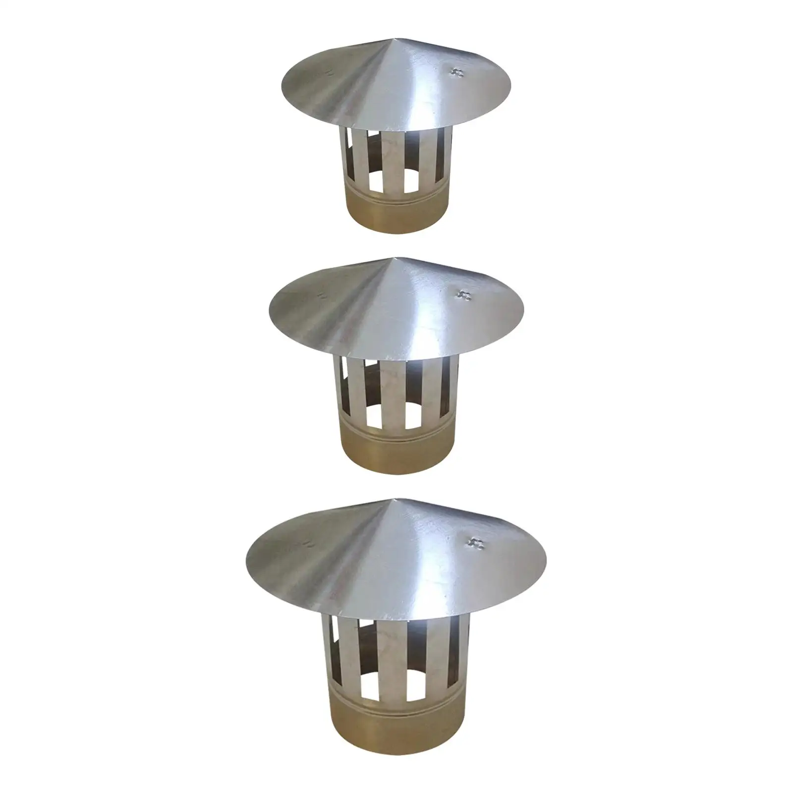 Chimney Cap Chimney Cover Protector Tapered Light Stoves Vent Cap Round Roof