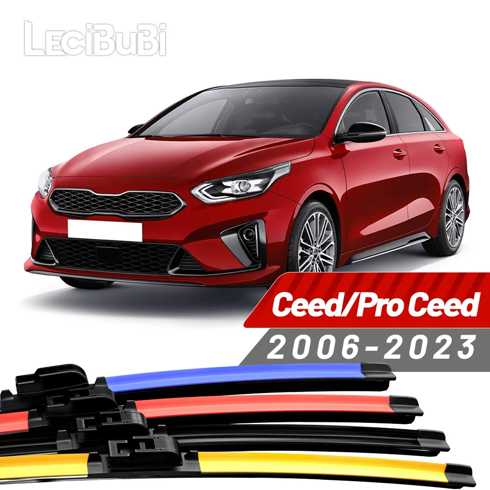 

2 шт. для Kia Ceed Pro Ceed 2006-2023 2015 2016 2017 2018 2019 2020 2021 2022 щетки стеклоочистителя переднего стекла дворники