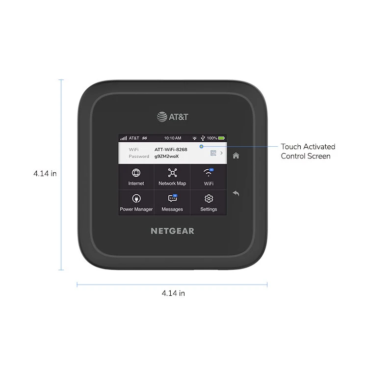 Netgear M6 Pro MR6500 5G WiFi 6E Mobile Hotspot LTE CAT20 Router With 5G MmWave and Sub-6 Bands IPV6 Support