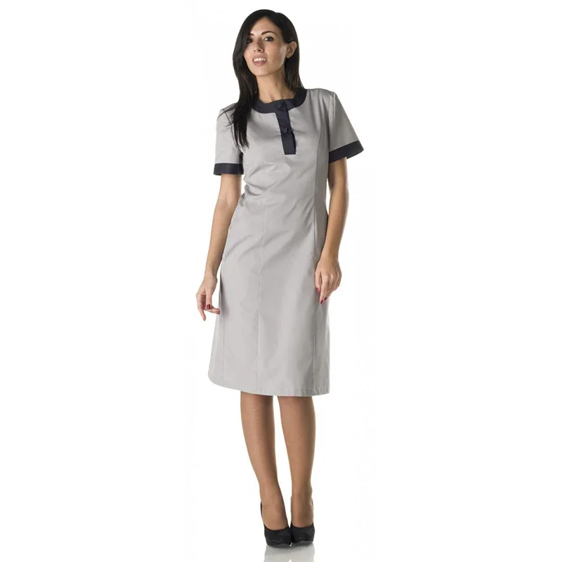 Best Hotel Clothes Cleaner Steward Hostess Uniforms Housekeeping Restaurant Receptionist Staff  Uniforms