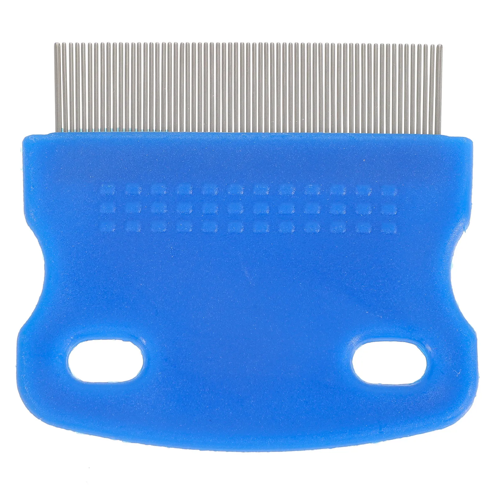 

Профессиональная расческа-грабли для удаления блох у собак и кошек, щетка для груминга с зубьями из нержавеющей стали, эффективно удаляет яйца и грязь, удобная рукоятка