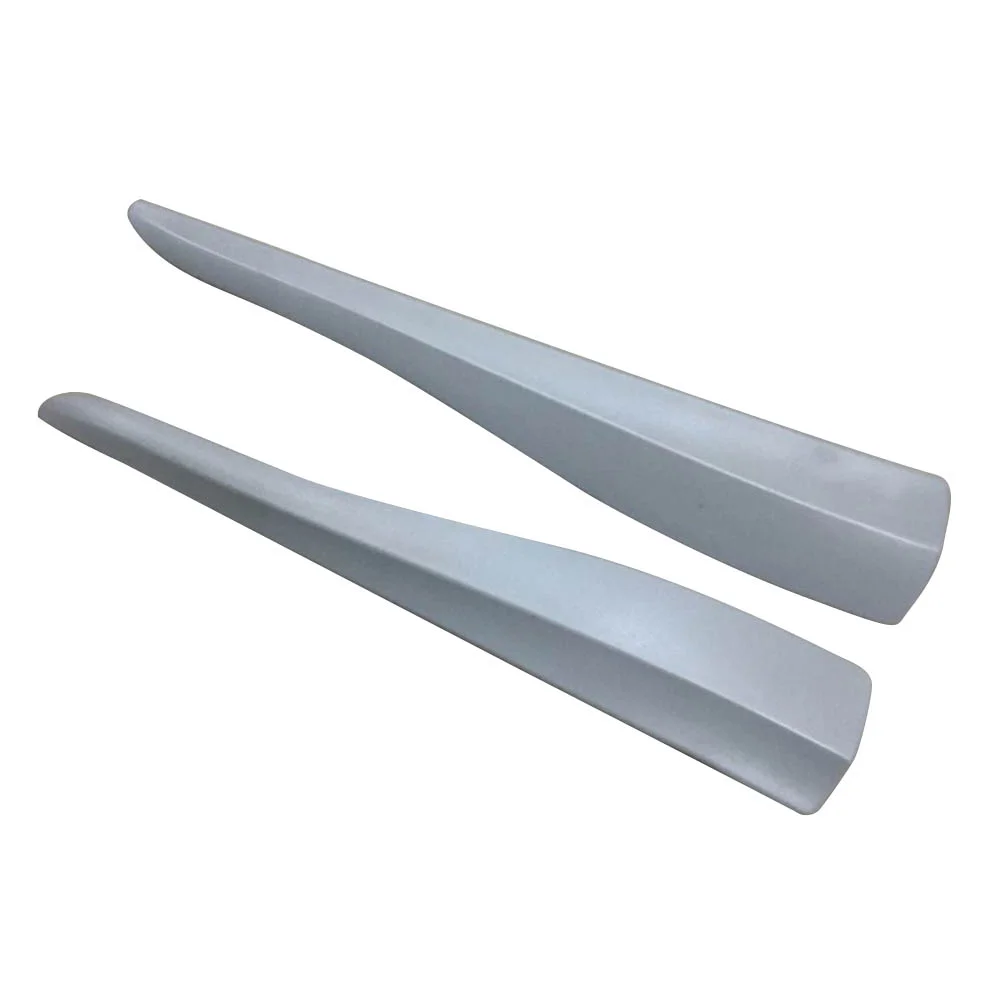 

2PCS Auto Car Bumper Protector Corner Guard Anti-Scratch Strips Anti-rub Lip Car Anti-collision Sticker (Grey)